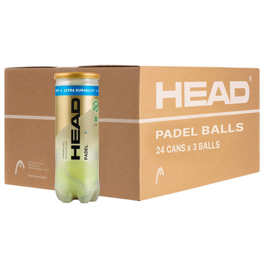 Caixa 24 Tubos Bolas Padel - Head Pro S+